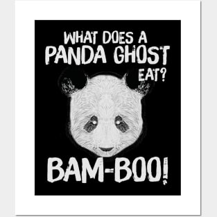 Panda Bam boo Joke Posters and Art